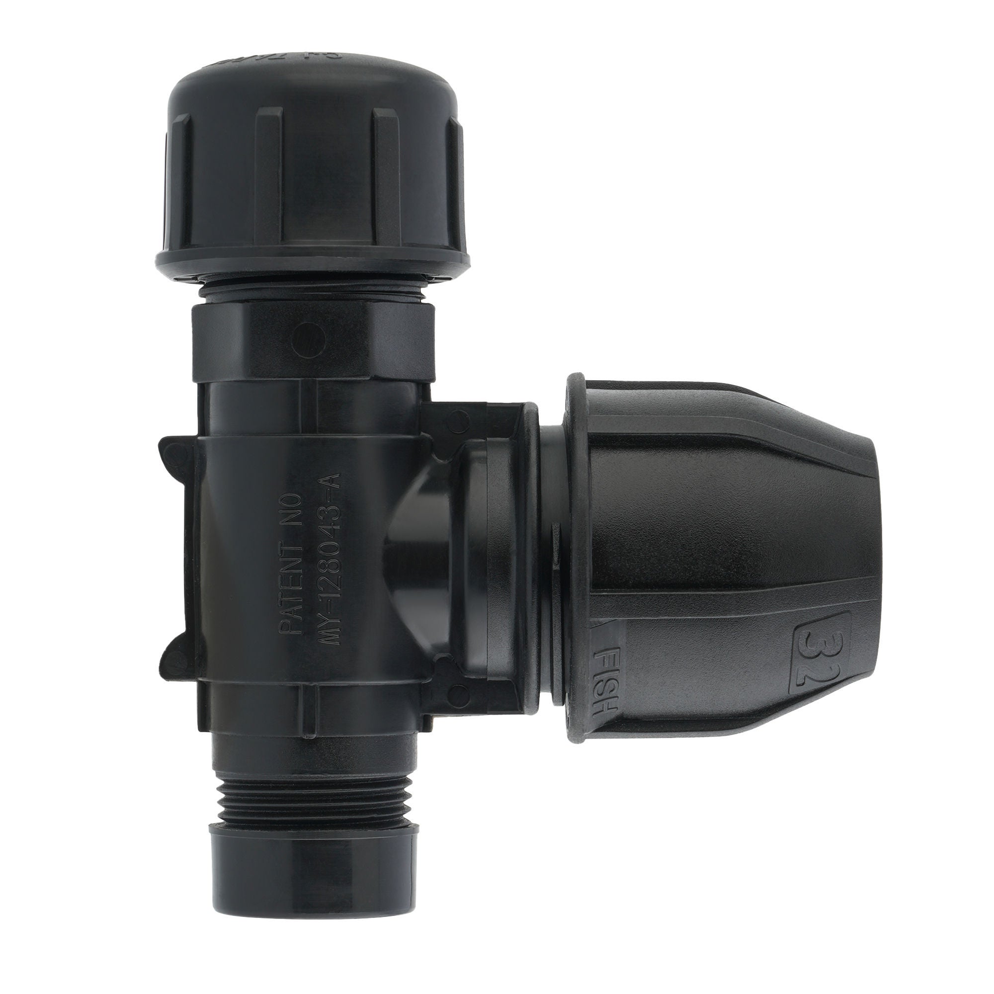 Tapping Ferrule with Cutter - Compression Fitting Outlet