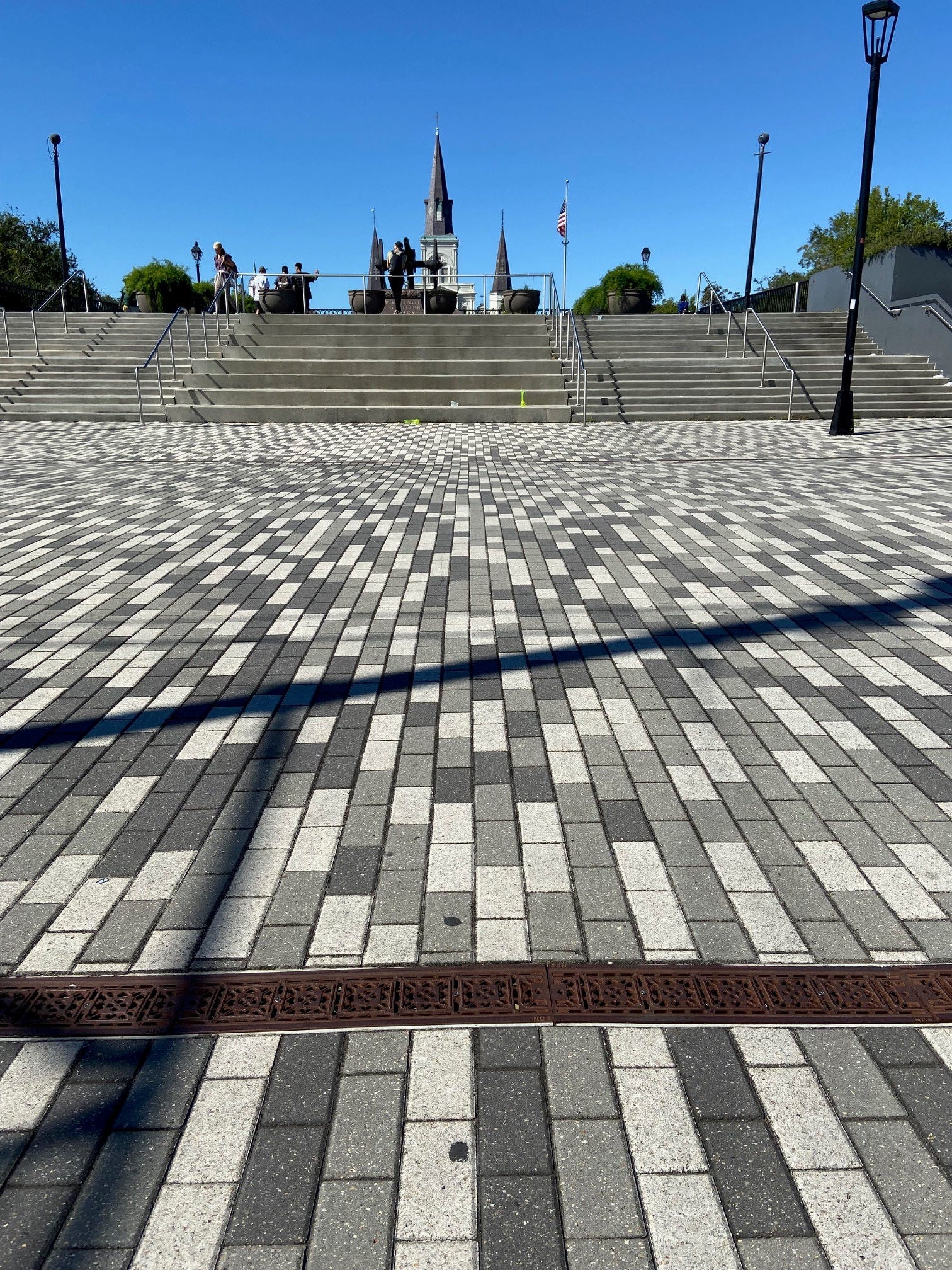 channel drain moonwalk new orleans