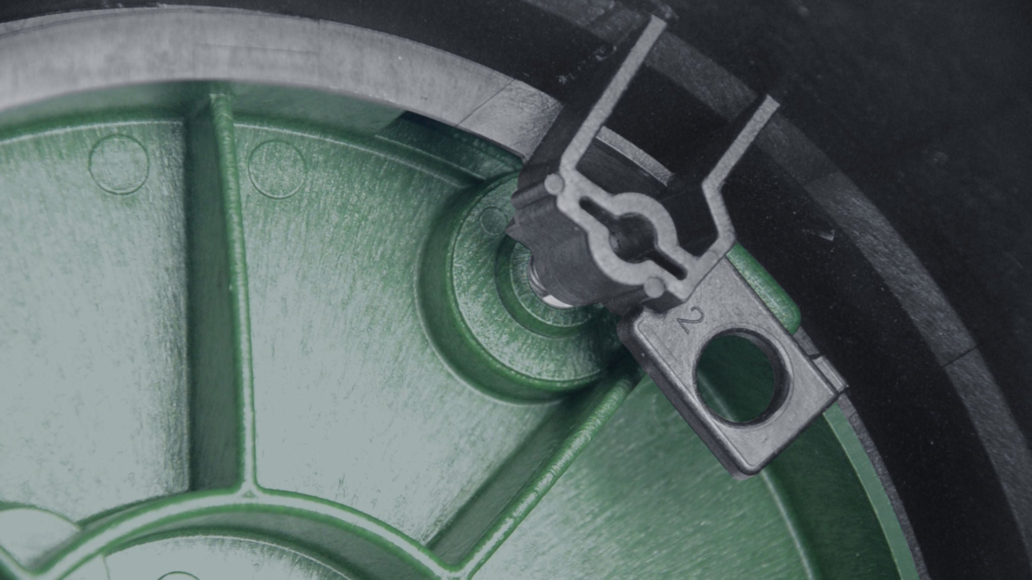 close up of valve mechanism
