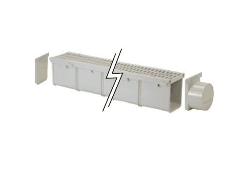 Install 3 in Pro Series Channel Drain