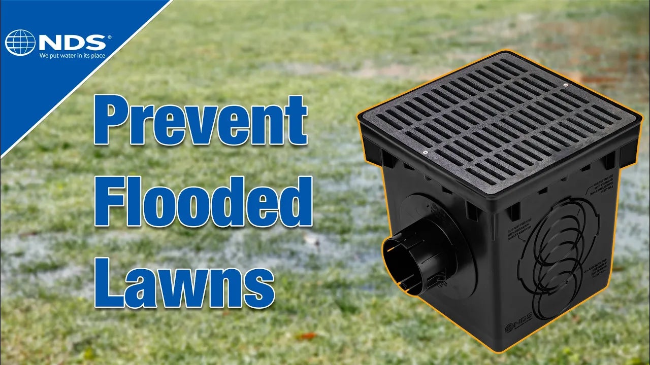 The Catch Basin drainage system is an effective drainage solution to prevent flooding in lawns and costly property damage by draining water away to a point of release downstream.