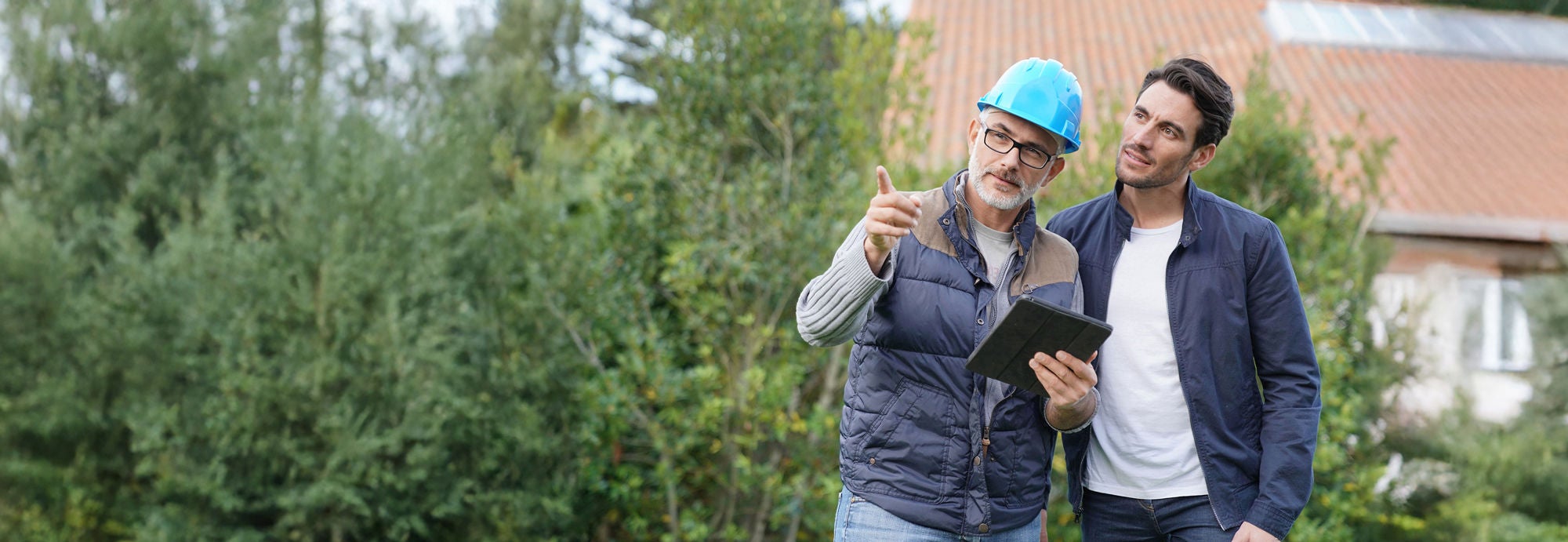 contractor and homeowner