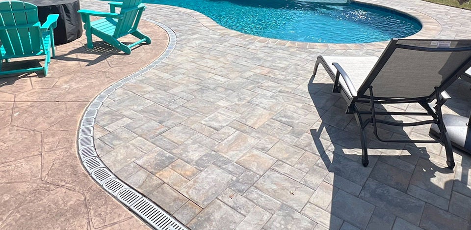 Ideal for pools and patios, fountains, splash pads, and sunken fire pits
