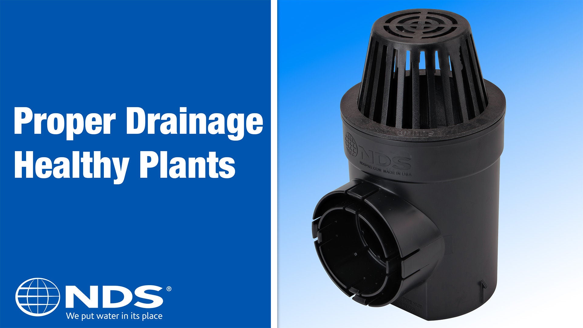 Flooding in flower beds can lead to more issues than just a mucky mess. Here’s how to take care of the problem and keep plants healthy with the Spee-D® Catch Basin with Atrium Grate.