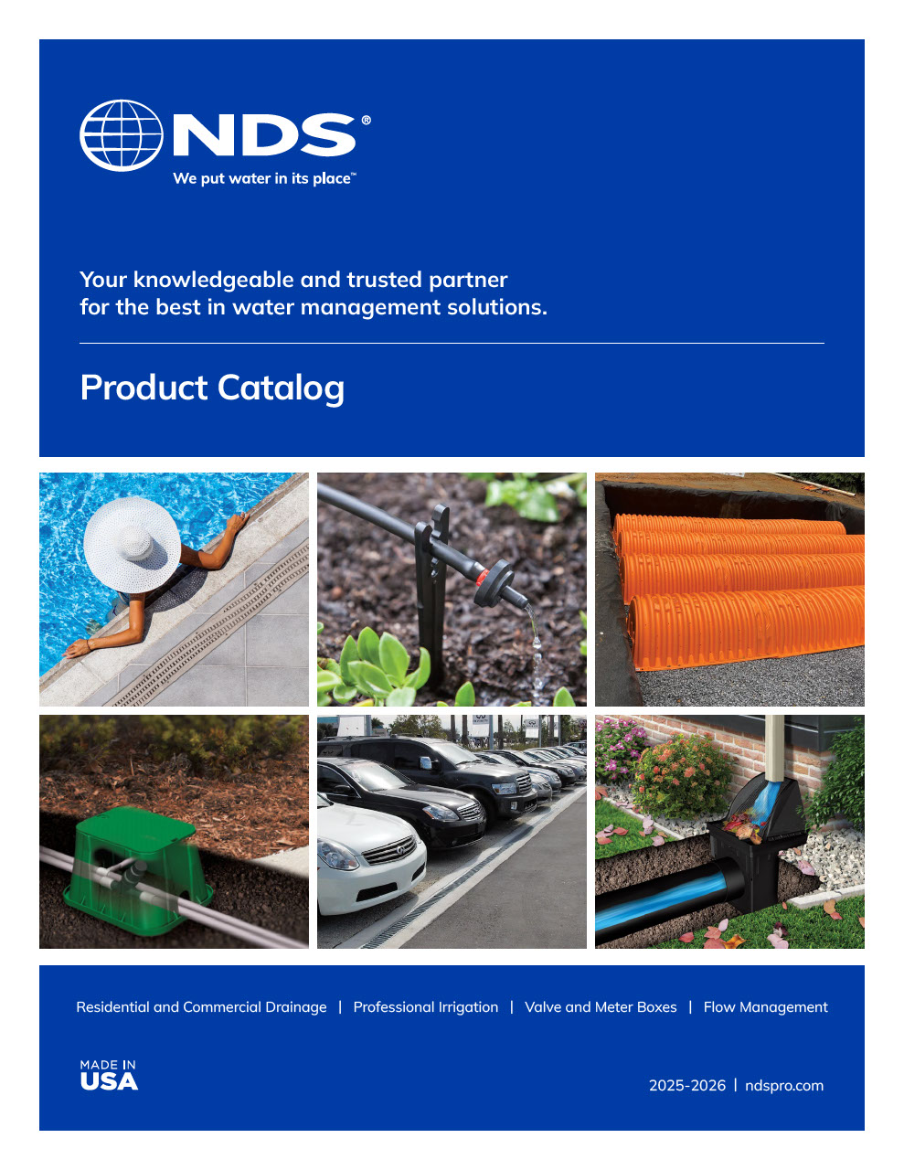 NDS Drainage Product Catalog 2025-2026