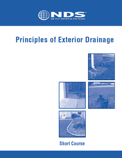 NDS Principles of Exterior Drainage Guide