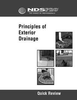 Principles of Exterior Drainage - Quick Review