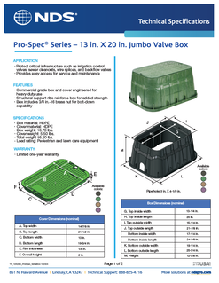 TS_13 X 20 ProSpec_Jumbo Valve Box