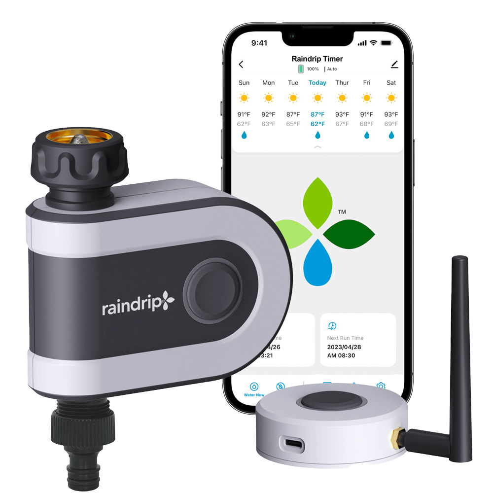Raindrip R875CTG WiFi Water Timer and mobile app