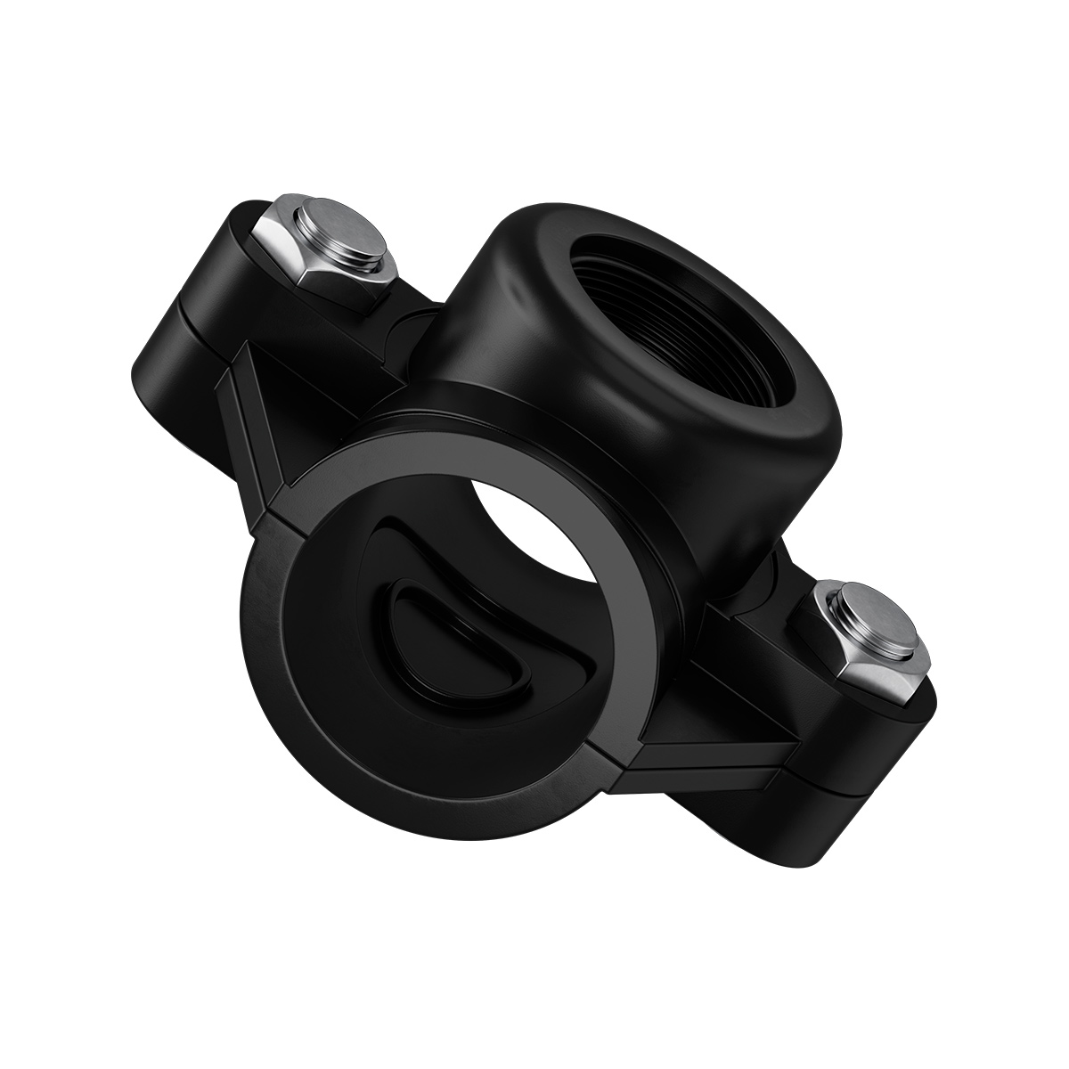 Non-reinforced clamp saddle