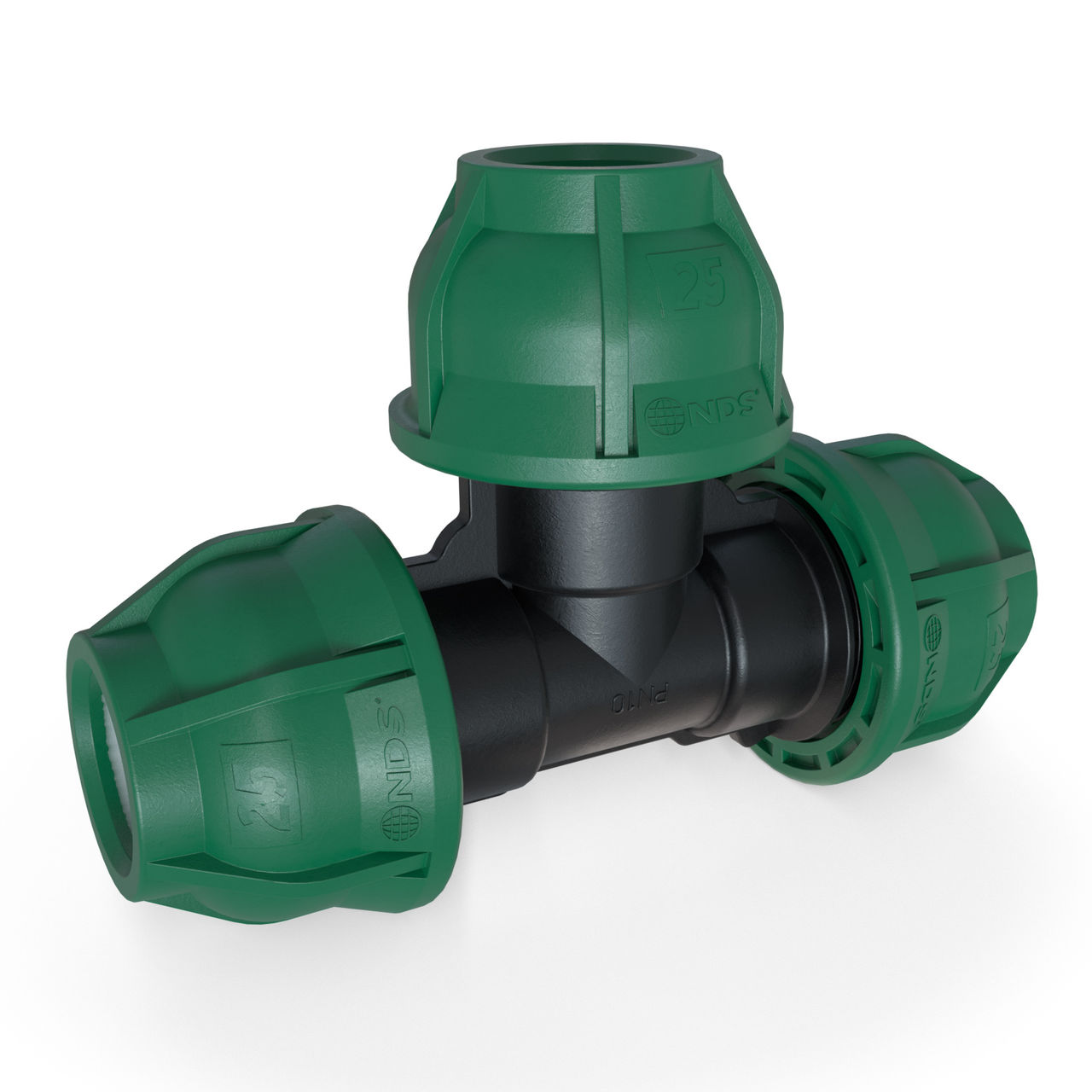 NDS PN10 tee compression fitting