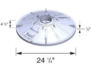 24" Diameter Flo-Well Cover