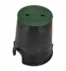 6" Round Standard Series - Black Box / Green Cover, Water