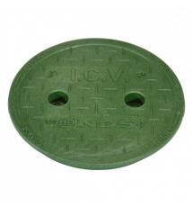 6" Round Standard Series - Green Cover, ICV