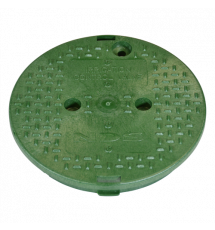 10" Round Standard Series - Green Cover, ICV