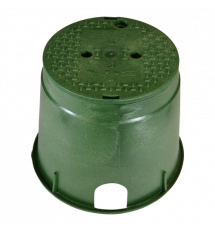 10" Round Standard Series - Green Box / Green Cover, Sewer