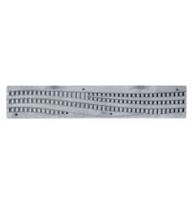 Spee-D Channel Grate, Decorative Wave Gray
