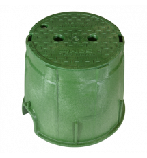 10" Round Pro-Spec Series - Green Box / Green Bolt-down Cover, ICV