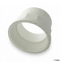 4" PVC Female Adapter Hub x FPT Solvent Weld Fitting